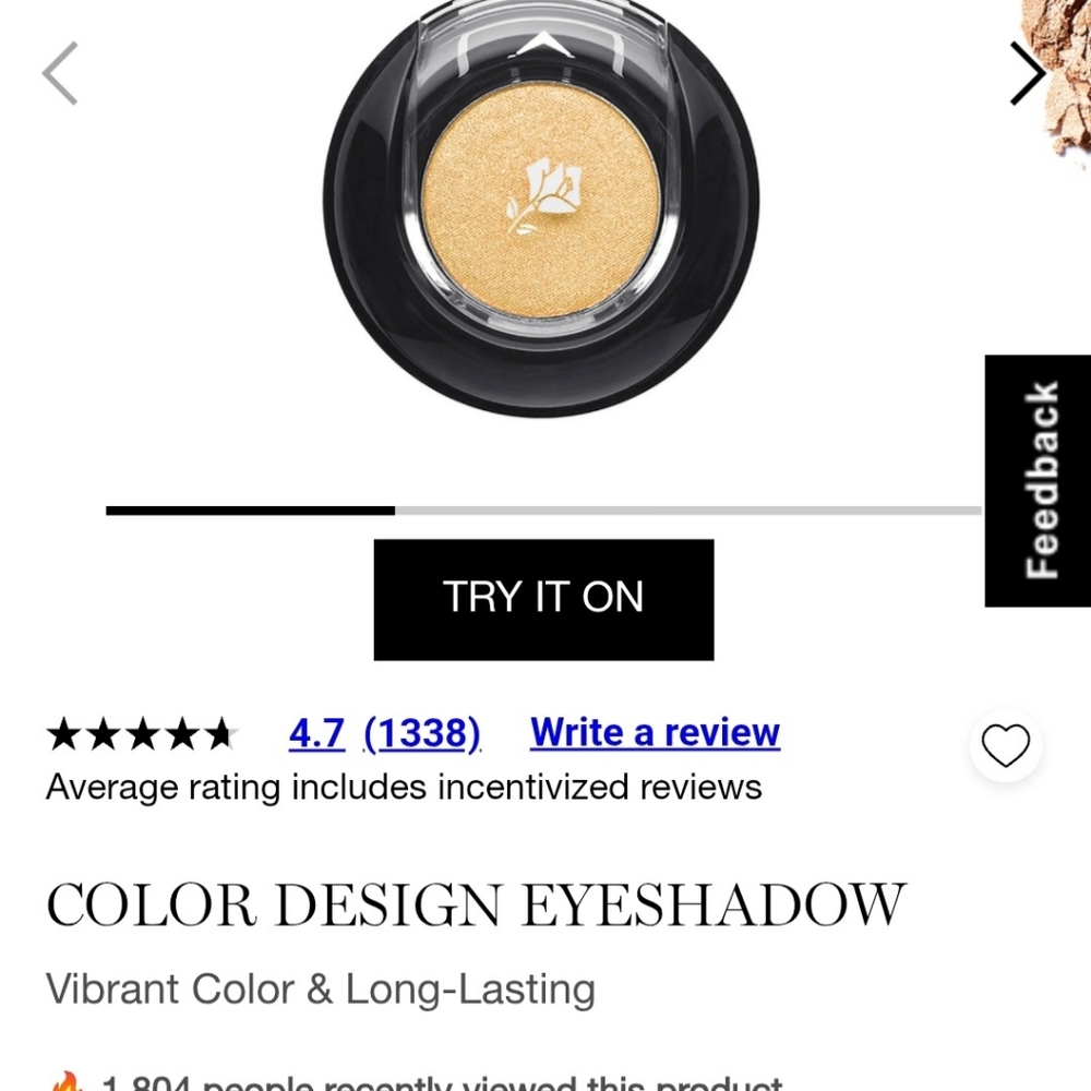 NWT LANCOME Eye Shadow - Picture 5 of 7